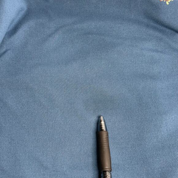 St. John's Bay Blue Thankful Thanksgiving Fall Dress Womens Size Medium M Floral - Picture 10 of 10